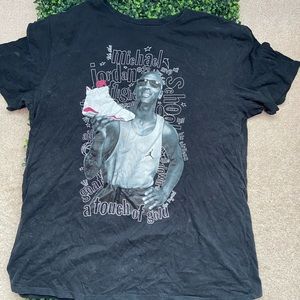 Jordan 6 Michael Jordan t-shirt XL